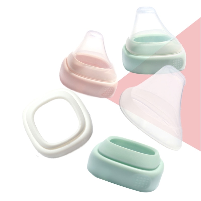 Baby Bottle Transparent Cover Replacement Collar Grade PP Materials for Hegen Bottles Conversion Dropshipping