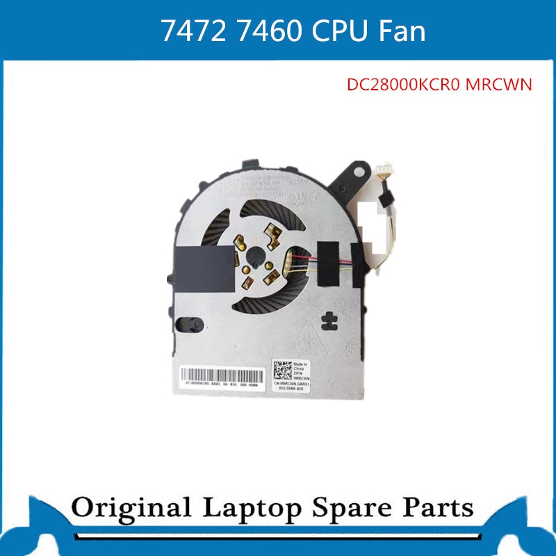 Original New CPU Fan For Dell INSPIRON 7472 7460 Cooler Fan DC28000KCR0 MRCWN
