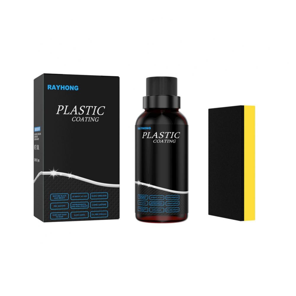 50ml Rayhong Car Interior Dashboard Panel Wax Dust-proof Polishing Refurbishment Agent Automotive Plastic Refurbishment Agent