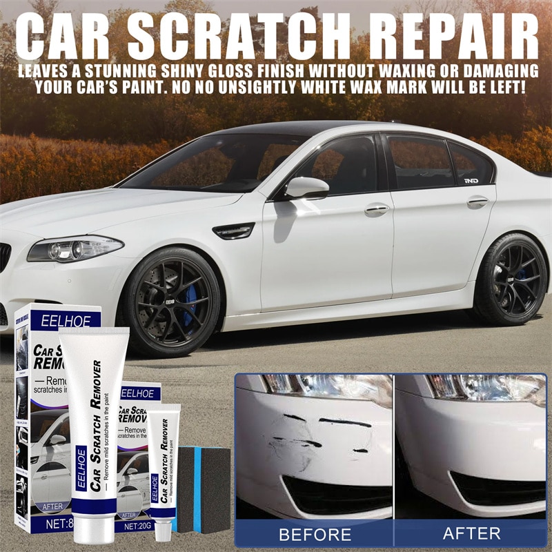 Car Scratch Removal Cream Car Styling Wax Scratch Repair Polishing Kit Auto Body Grinding Compound Anti Scratch Cream