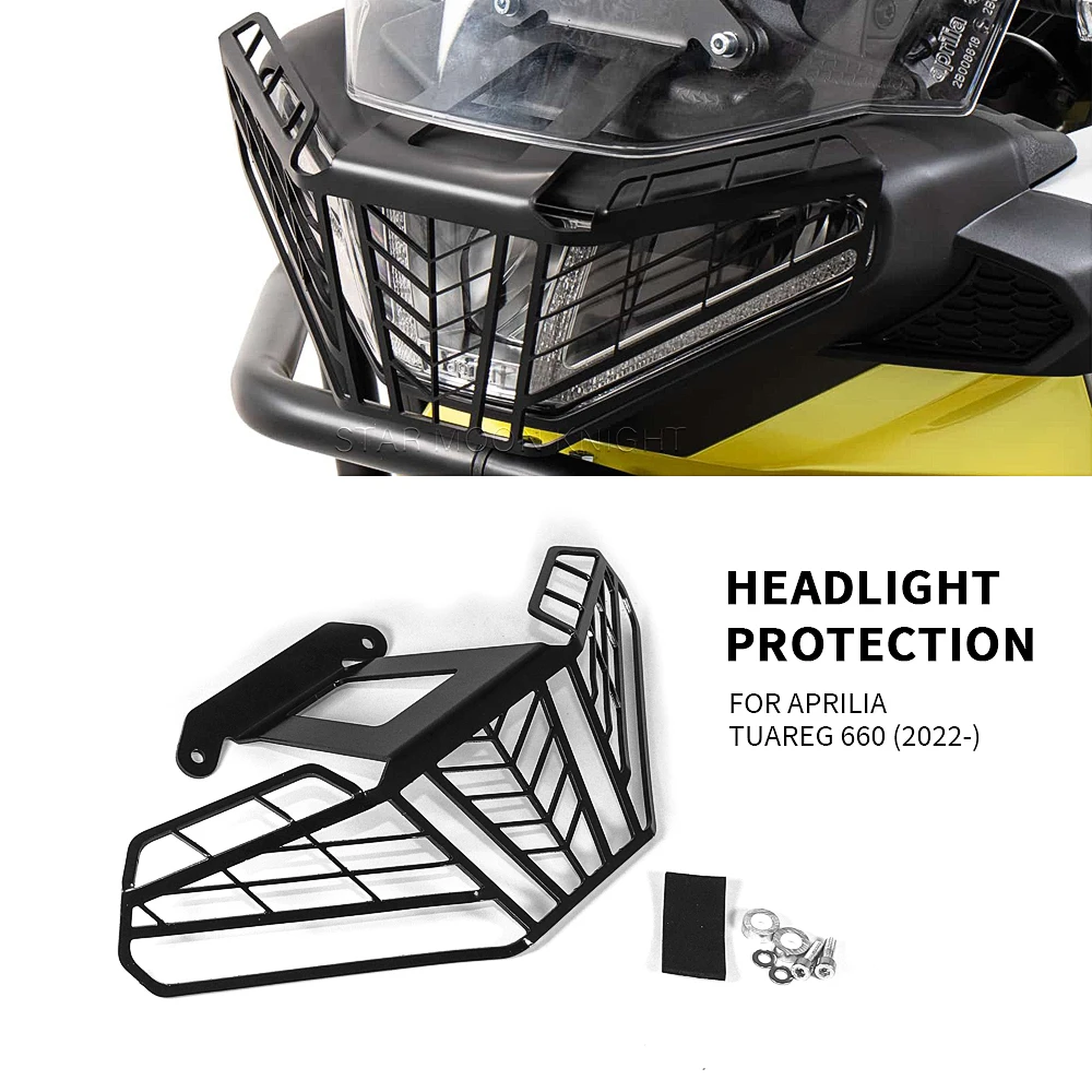 Motorcycle Accessories Headlight Head Light Guard Protector Cover Protection Grill For Aprilia