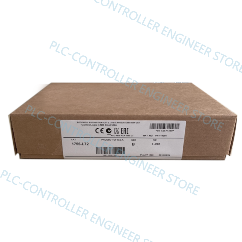 New In Box PLC Controller 24 Hours Within Shipment 1756-L72