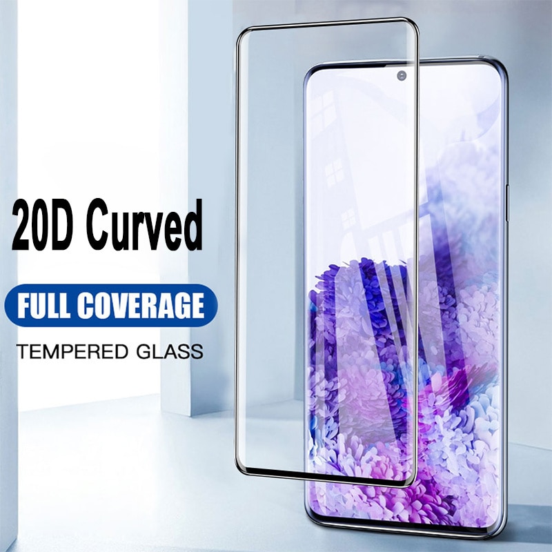 20D Curved Full Cover Screen Protector for Oneplus 8 Pro Protective Glass for Oneplus 7T Pro 7 Pro Glass
