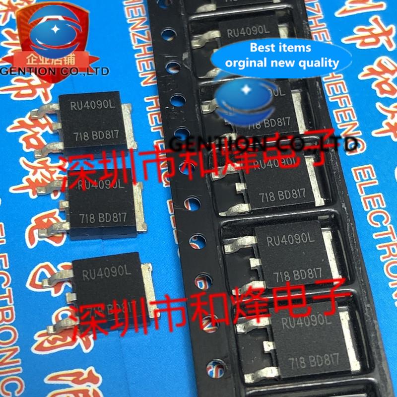 10PCS RU4090L Field effect transistor TO-252 40V 90A in stock 100% new and original