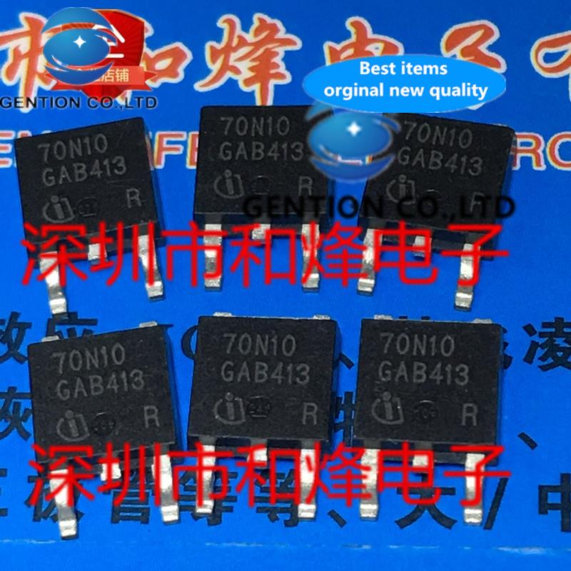 10PCS 70N10 SPD70N10 TO-252 100V 70A in stock 100% new and original
