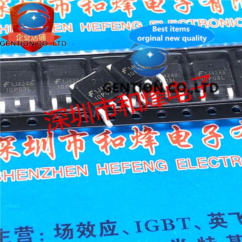 10PCS RFD10P03LSM 10P03L TO-252 30V 10A in sotck 100% new and original