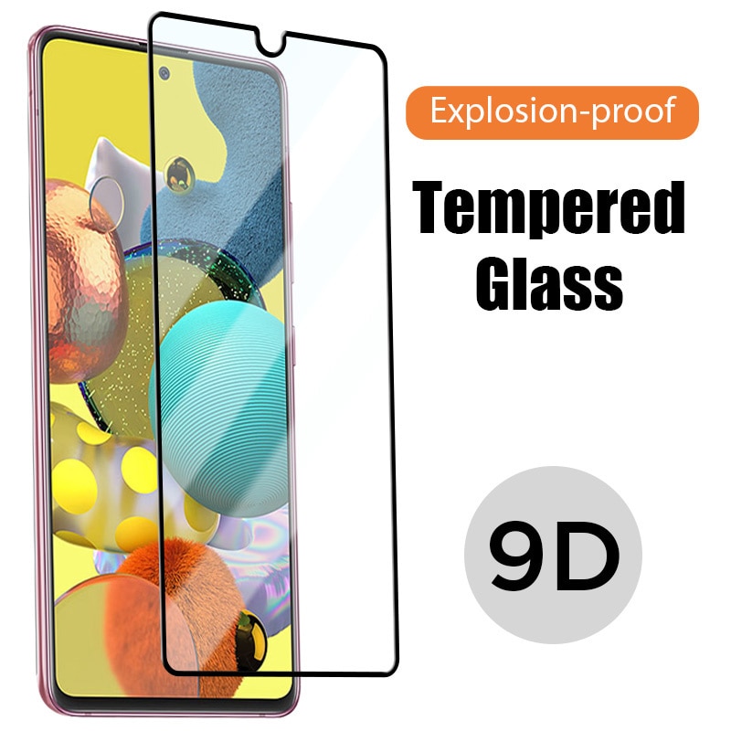Full Cover Screen Protector for Samsung A52 A32 A51 A12 A72 A50 A71 A22 A21S Protective Glass for Samsung M51 M31 M12 M21 Glass