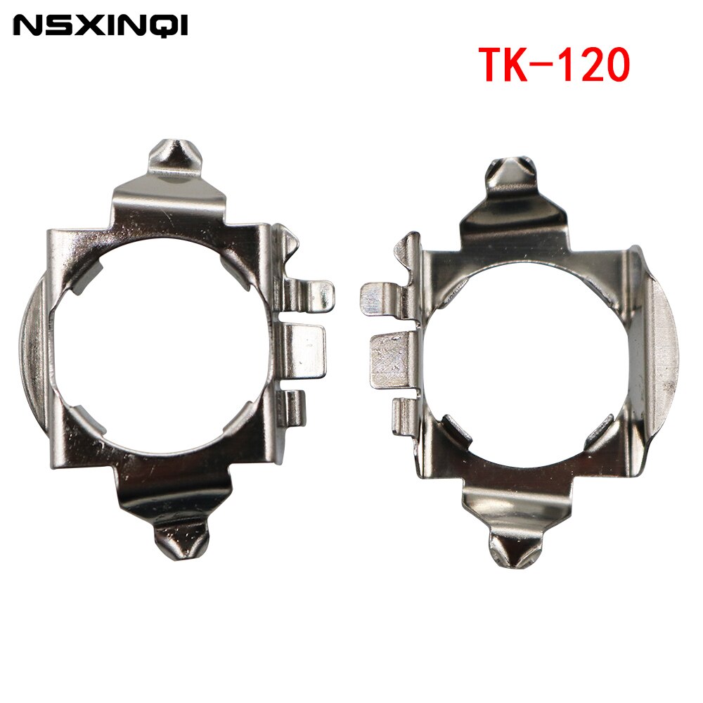 NSXINQI 2pcs H7 LED Car Headlight Bulb Base Holder Adapter Socket TK-120 For Benz B Series VW Touareg Old Octavia Chery Riich G5