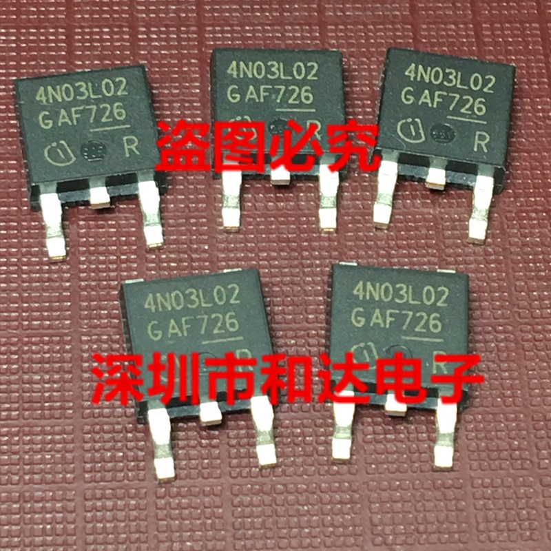 20pcs orginal new 4N03L02 IPD90N03S4L-02 SMD TO-252 30V90A