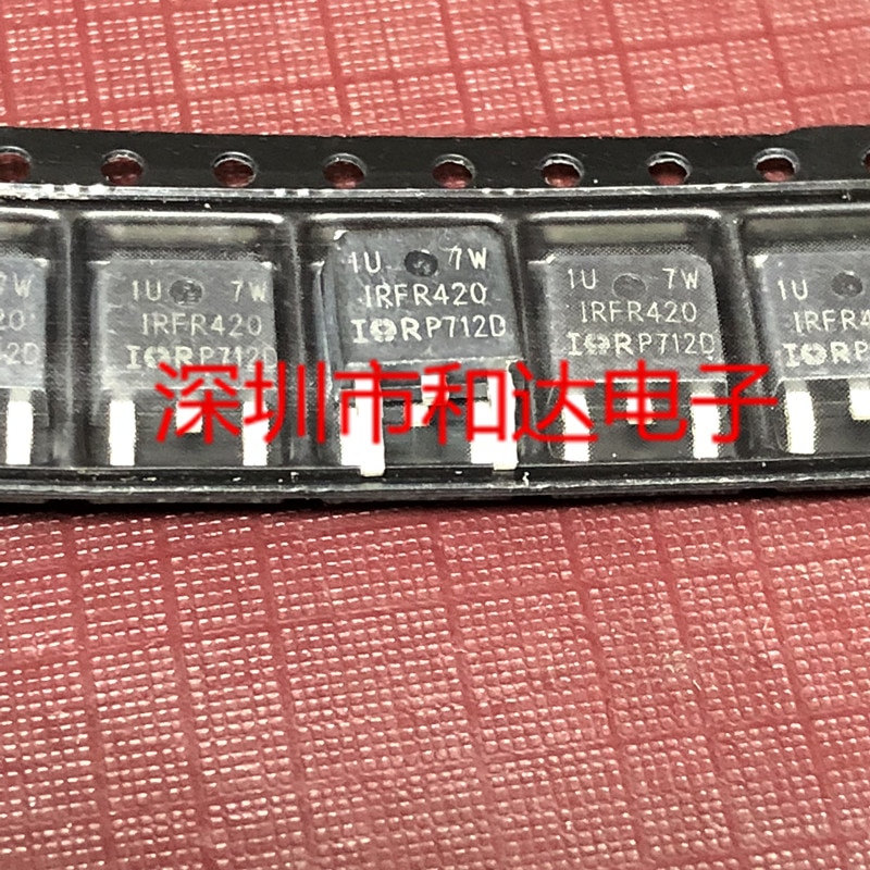 20pcs orginal new IRFR420 TO-252 500V 2.4A