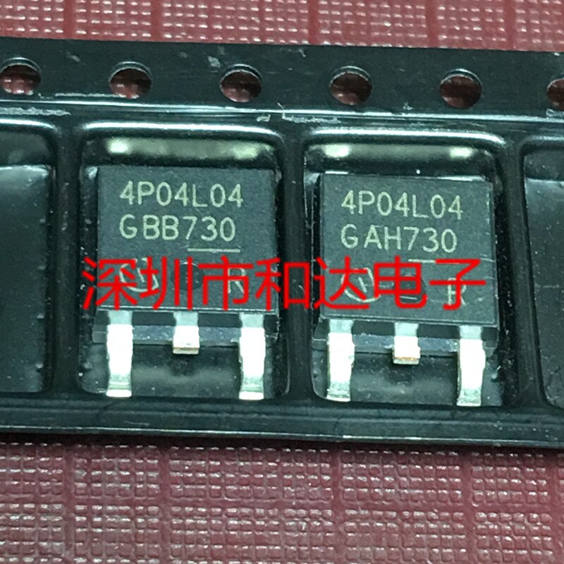10pcs orginal new 4P04L04 IPD90P04S4-04 SMD TO-252 40V 90A