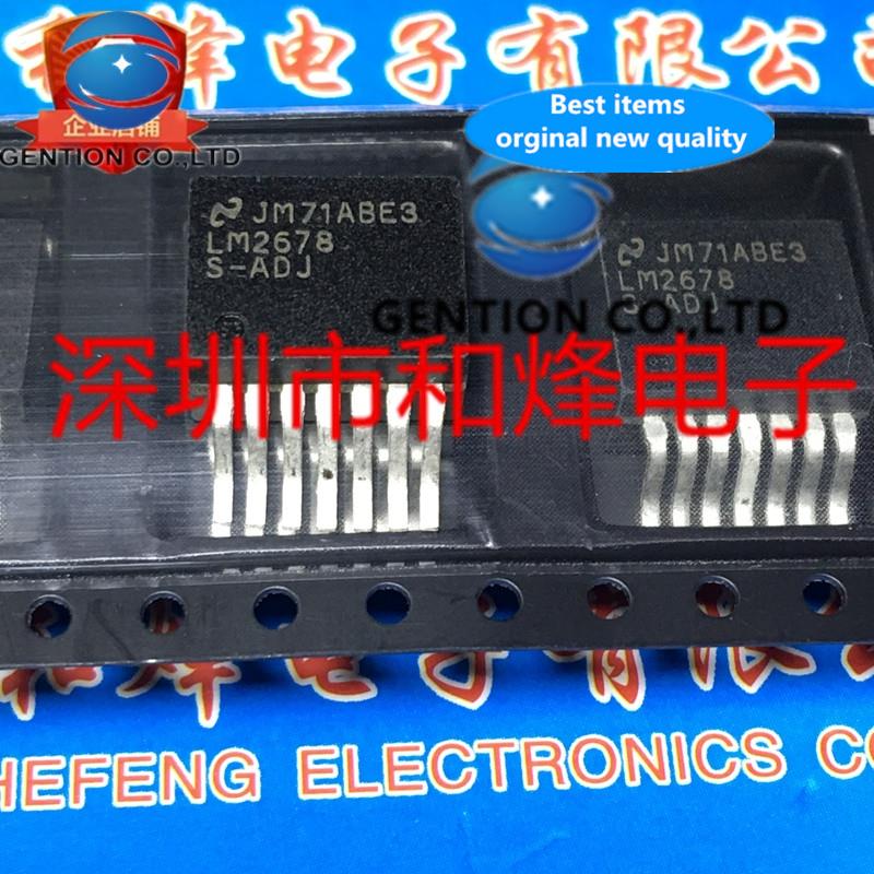 10PCS LM2678S-ADJ TO-263 in stock 100% new and original