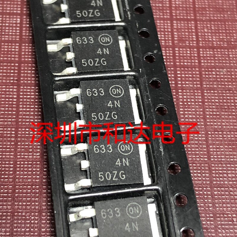 20pcs orginal new 4N50ZG NDD04N50ZT4G SMD TO-252 500V 3A
