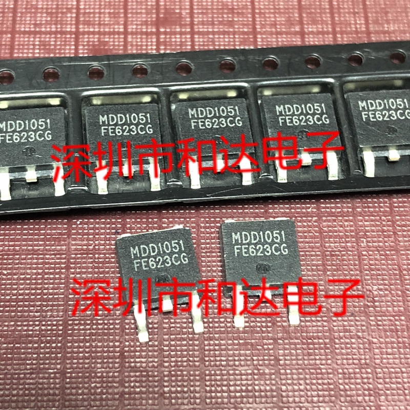10pcs orginal new MDD1051 MOS field effect tube patch TO-252 30V 67.4A