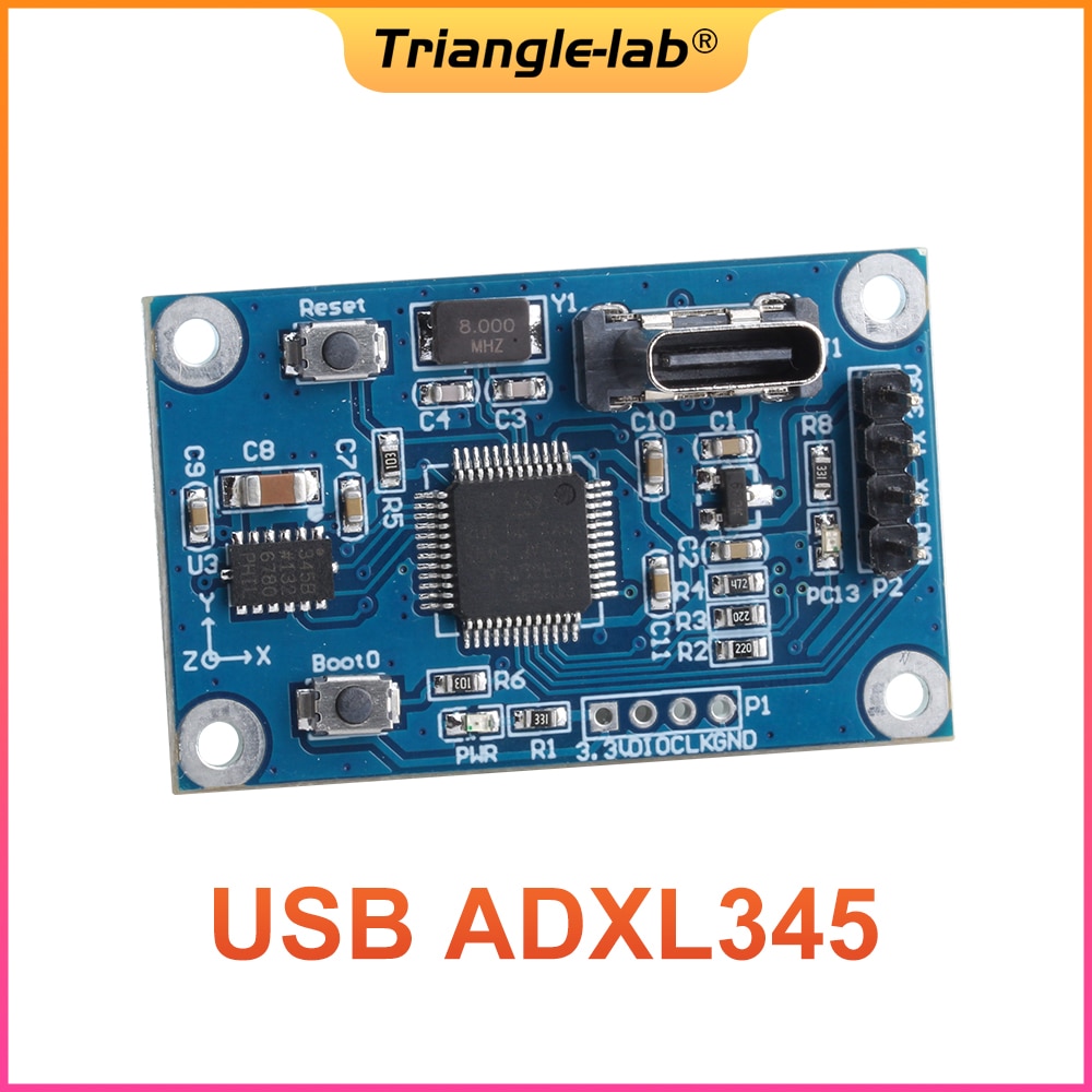 Trianglelab USB adxl345 Accelerometer for kilpper Input Shaper auto-calibration usb interface 3D Printer