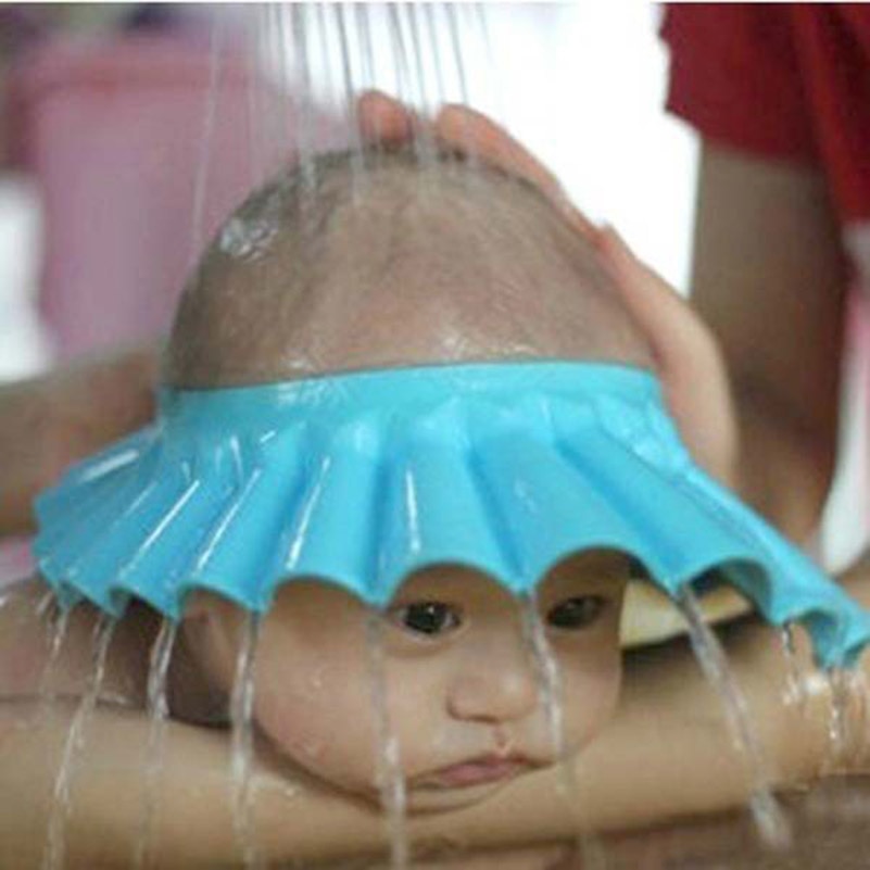 1pc Baby Wash Hair Safe Shampoo Shower Protective Cap Bathing Bath Protect Soft Cap Hat For Baby Children Kids Shampoo Hats