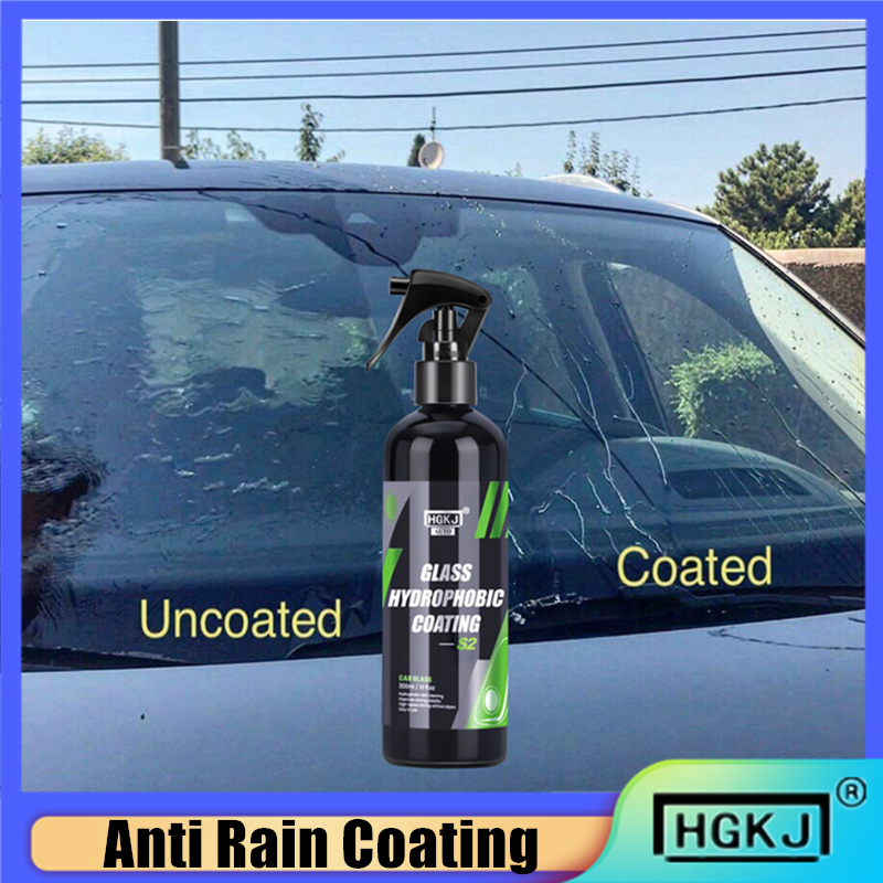 Car Glass Anti Rain Hydrophobic Coating Auto Windshield Mirror Water Repellent Spray HGKJ S2