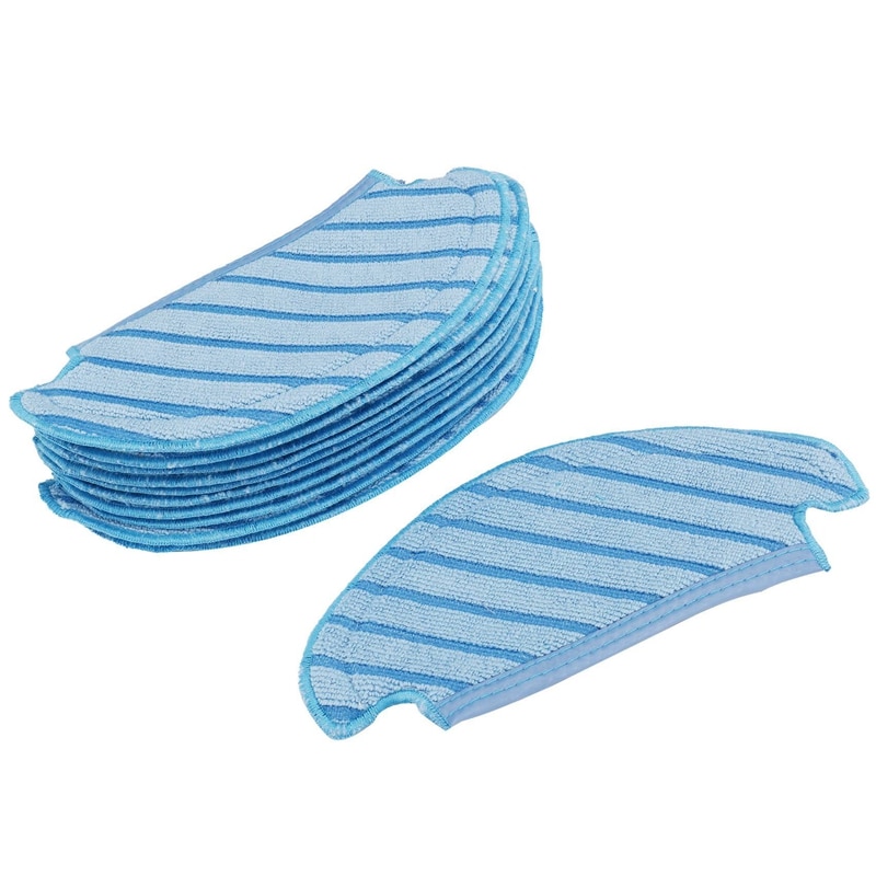 12Pcs Replacement Mopping Pads For ECOVACS Mop Cloths For DEEBOT OZMO T8 AIVI/ T8 / T8+/ T9/ T9+/ N8/ N8 Pro/ N8 Pro+