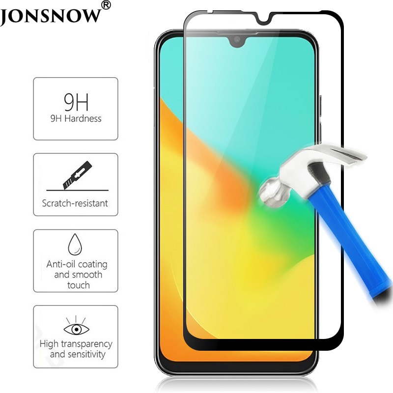 2pcs Tempered Glass for ZTE Blade A51 A72 A71 A52 Glass HD Tempered Film Explosion-proof Full Coverage Screen Protector