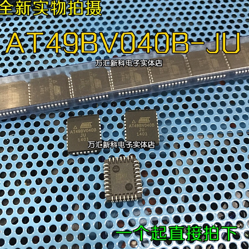 10pcs orginal new AT49BV040B-JU AT49BV040 PLCC-32