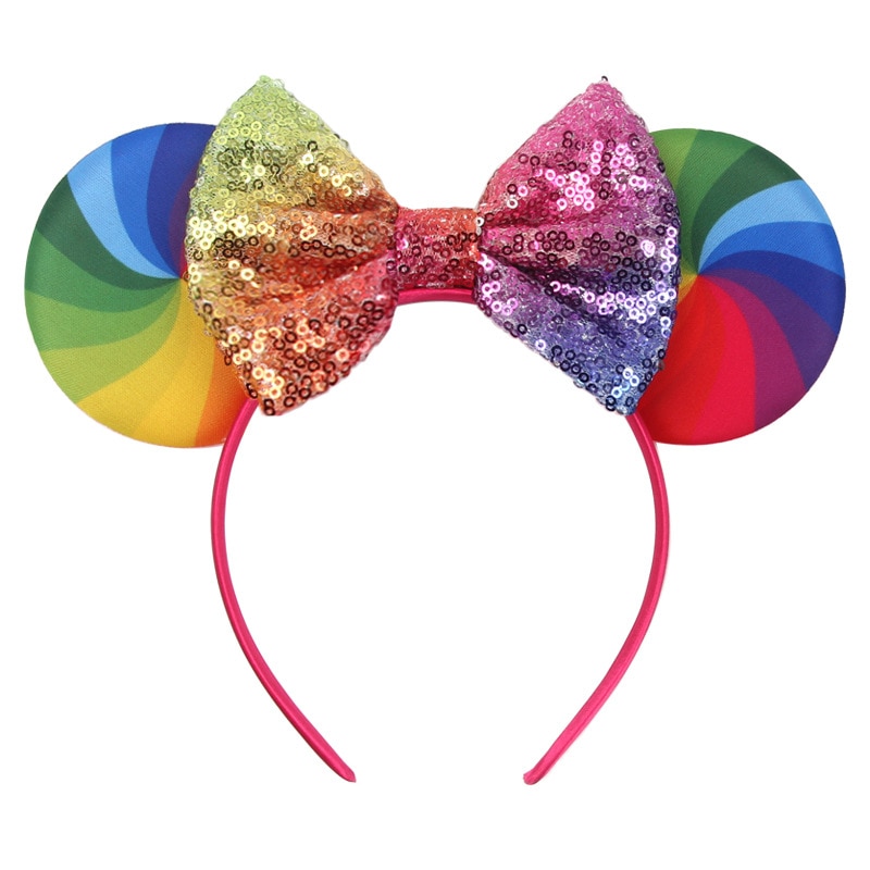 Girls Big Bow Hairband Mouse Ear Headband Princess Bow Crown COSTUME Headband Cosplay Adult/Kids Headband Gift Free Shipping