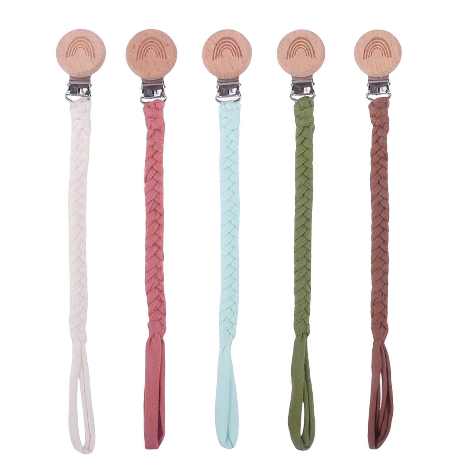 Universal Pacifier Clip Nursery Accessories Useful Clip Holder Cute Clip Nipple Chain for Birthday Gift Baby Shower Girls Boys