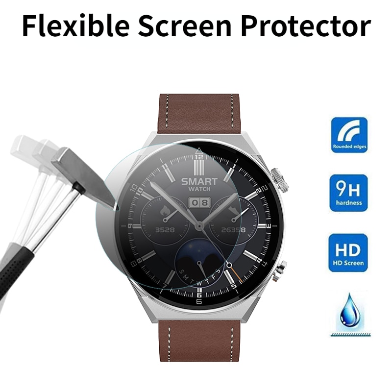 Smartwatch DT3 Max Flexible Screen Protector Diameter 45 46 47mm DT3 Pro Max Huawei Smart Watch Screen Protector Accessories