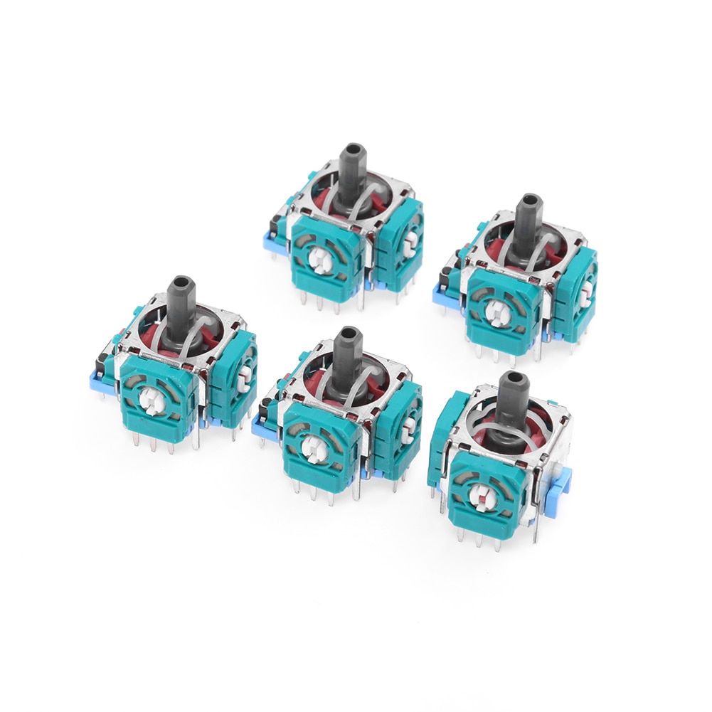 5pcs Replacement Joystick Axis Analog Sensor Module 3D Analog Joystick for PS5 Controller Game Console Accessories