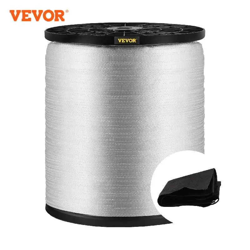 VEVOR Polyester Pull Tape Flat Rope for Wire & Cable Conduit Work Variable Functions Pulling / Loading in Any Weather CONDIT