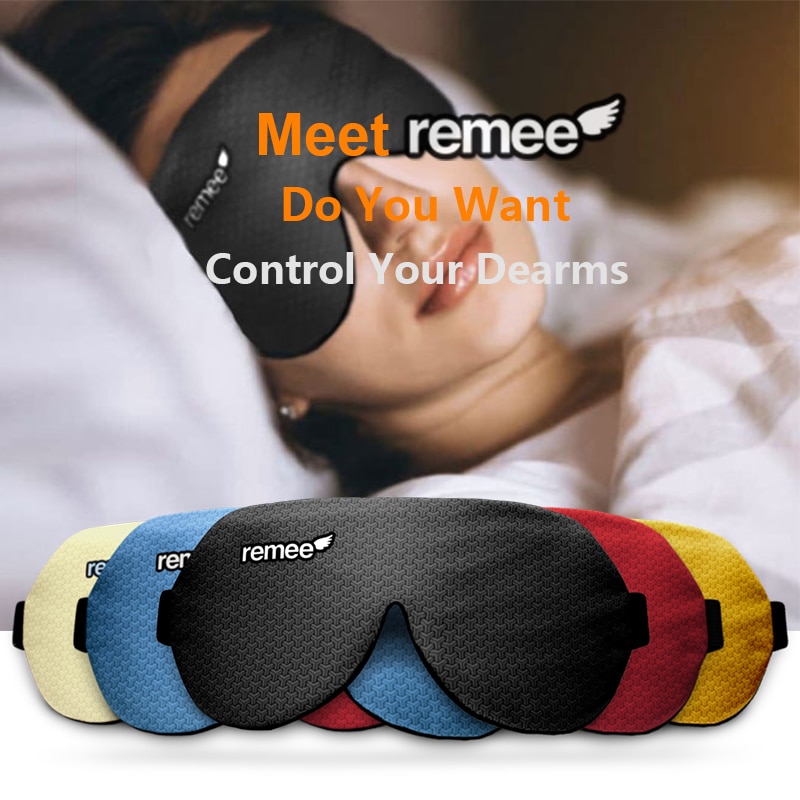2022 New Remee Lucid Dream Mask Sleep Mask Inception Lucid Dream Control Smart Sleep Shading 3D Magical Eye Mask