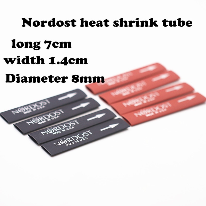 Nordost 5-8mm thick high-quality insulating heat shrinkable tube fever audio DIY essential audio cable speaker wire shrink tube
