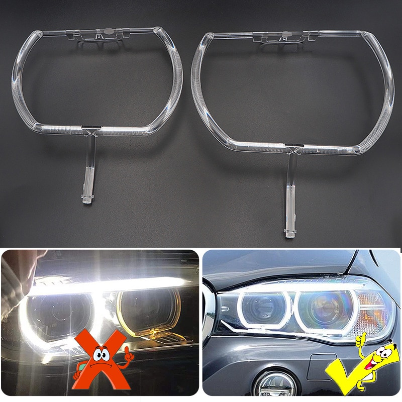 For Bmw X5X6F15F16 2014-18 DRL RINGS Daytime Running Lights Light Guide Plate Daytime Running Light Tube Daytime Running Strip