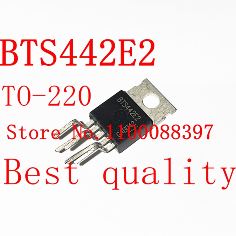 1PCS BTS442E2 BTS442 TO-220/TO263-5 Best quality