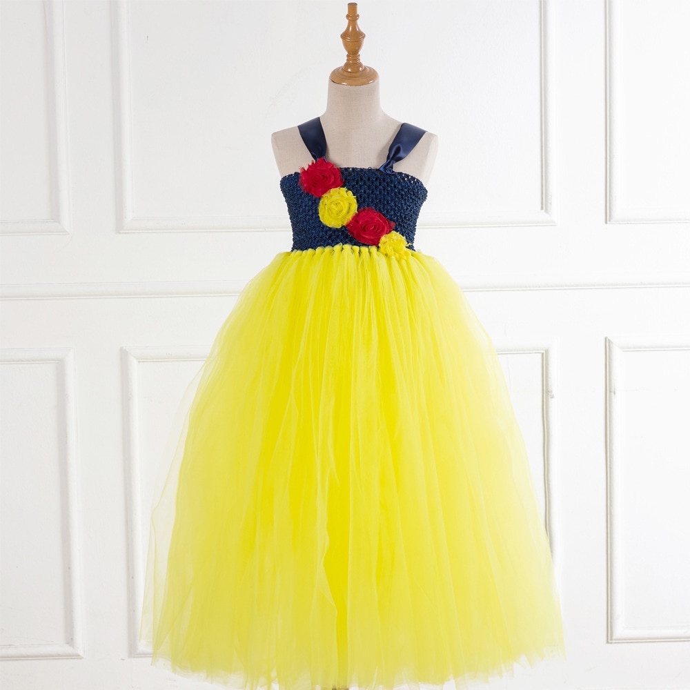 Elegant Girl Princess Dress Birthday Wedding Party Mesh Tulle Children's Ball Gown Pageant Dresses Photography Halloween Ou