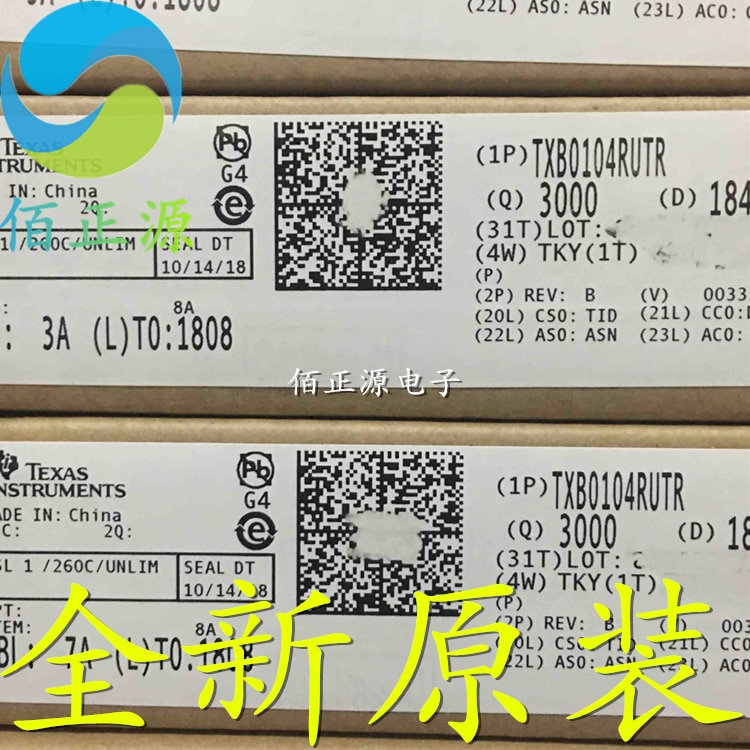10pcs orginal new TXB0104RUTR TXB0104 Silkscreen 2KR QFN-12 Voltage Level Translator