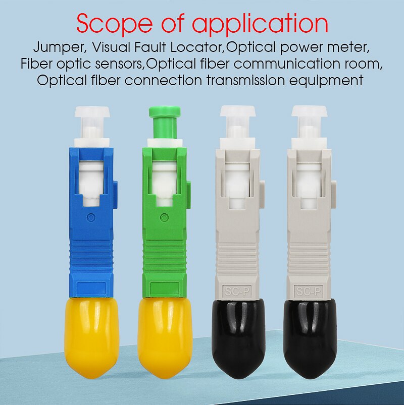 Single-mode SC -ST Adapter ST/UPC-SC/UPC Optical Fiber Converter Junction Flange Coupler Adapter