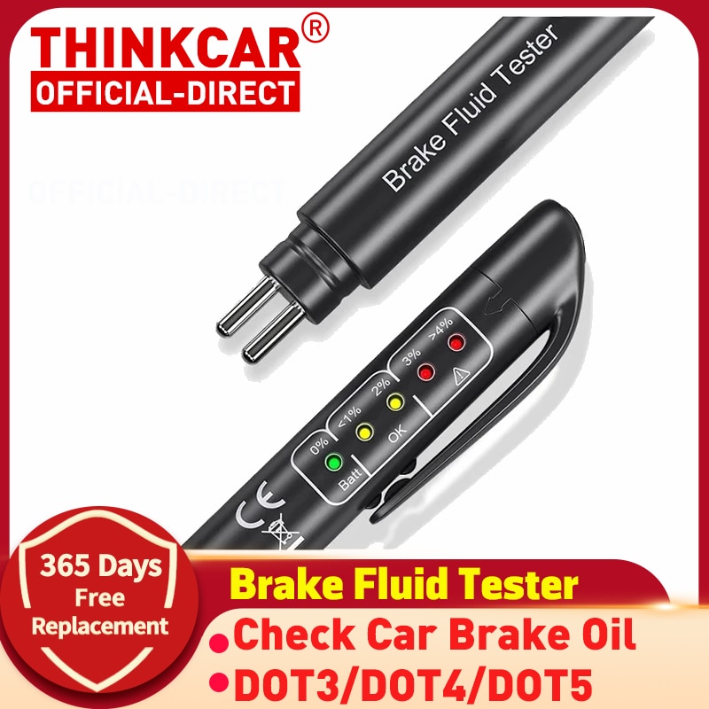 Auto Liquid testing Brake Fluid Tester pen for DOT3/DOT4 Accurate brake Oil test Quality Check Automotivo Car accessories