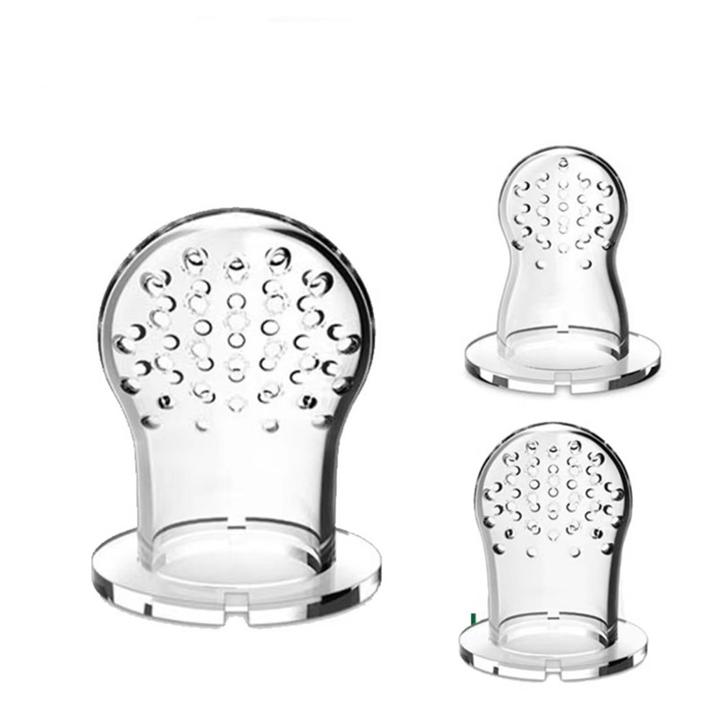 Replacement Nipple for Pacifier Feeder Bottle Nipple Soother Bottle Spoon Mesh Net Bag Baby Fresh Fruit Nibbler Feeder Filter