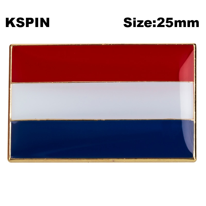Netherlands Badge Symbol Pin Metal Badges Decorative Brooch Pins for Clothes Brooch Jewelry XY0592-7