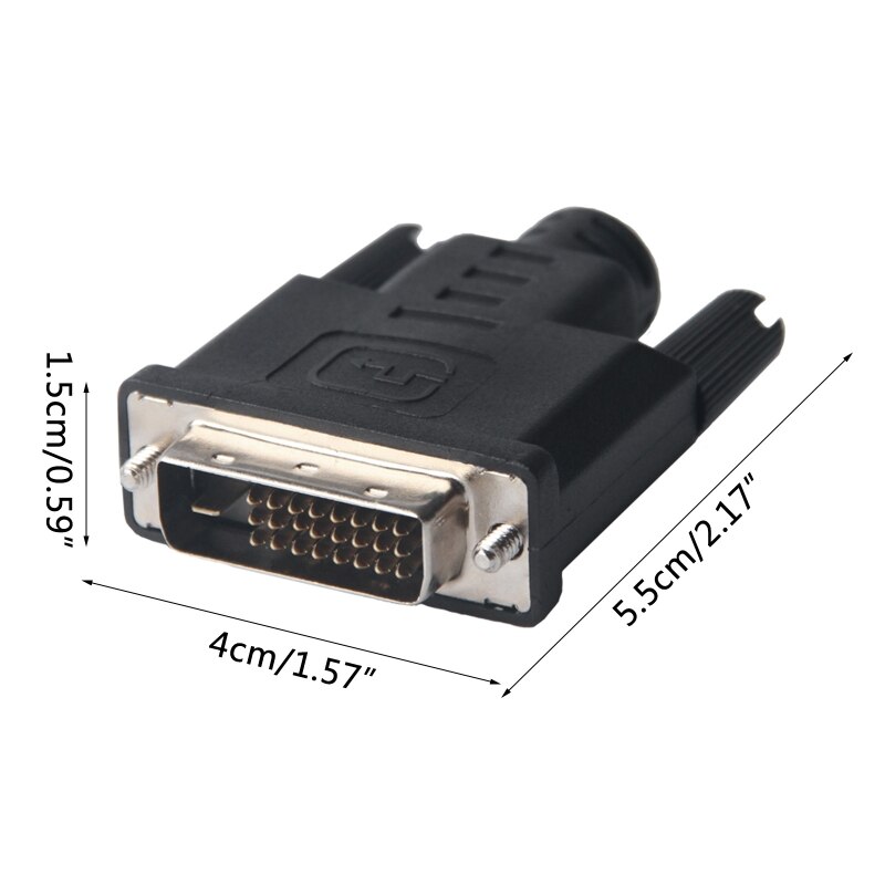 Dummy Plug Virtual Monitor Display Emulator, Headless Display Adapter Supports up to 1920x1080@60Hz DVI EDID Emulator