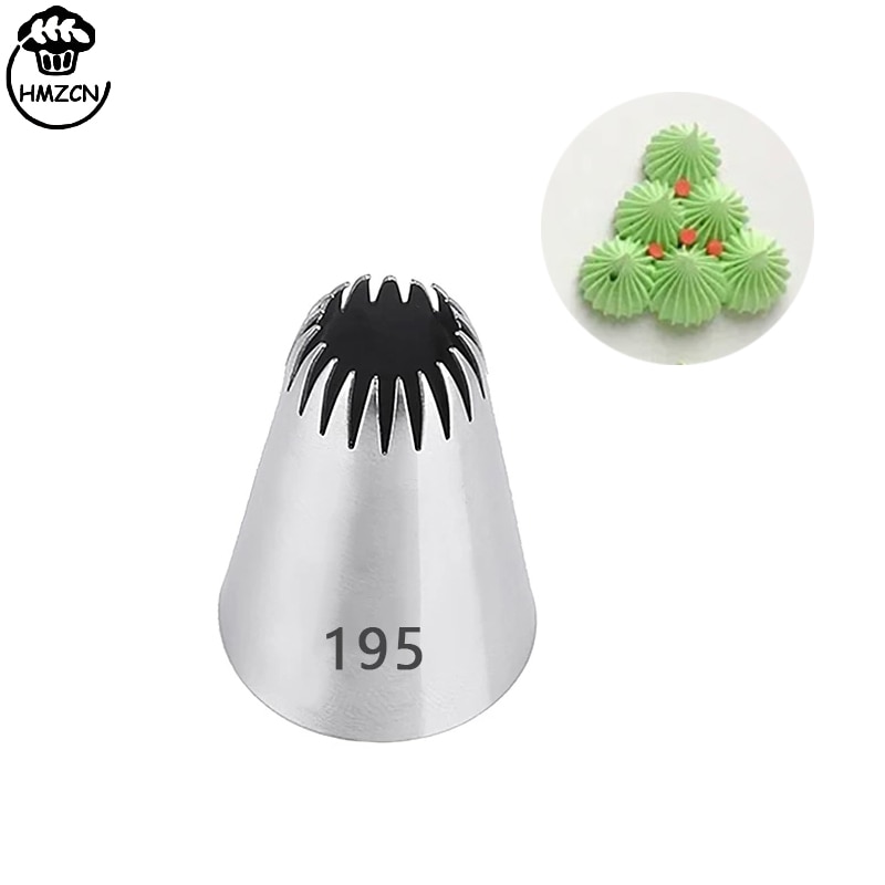 Bakery Cake Decorating Cupcake Stainless Steel Pastry Tips Icing Piping Nozzles Flower Nozzle Ice Cream Tool Baking Mold (195)