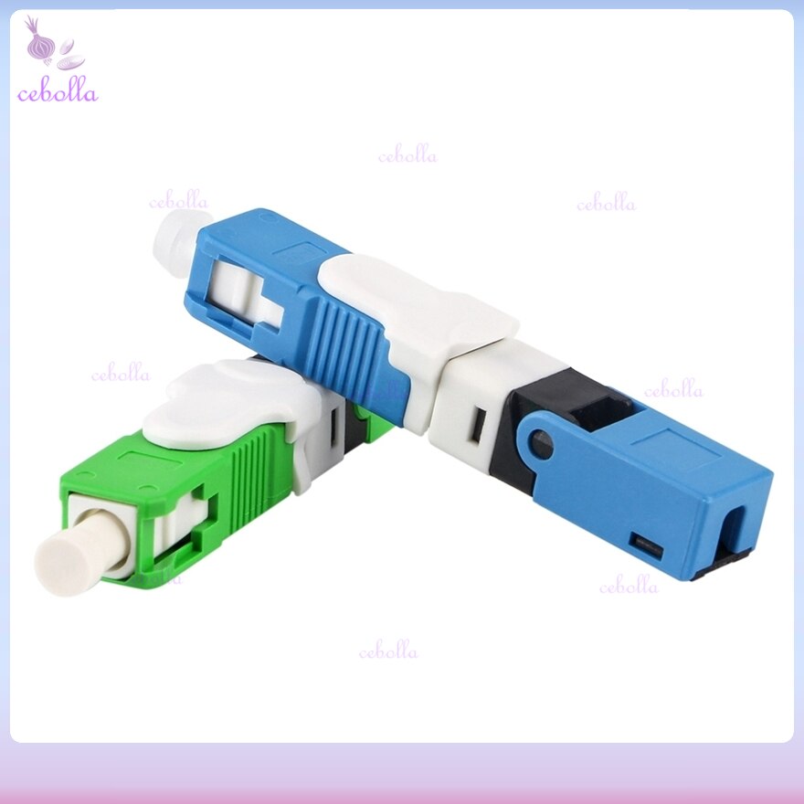 ESC250 SC/APC &UPC Optic Fiber Quick Connector FTTH SC/UPC Single Mode Optic Fast Connector SM free shipping
