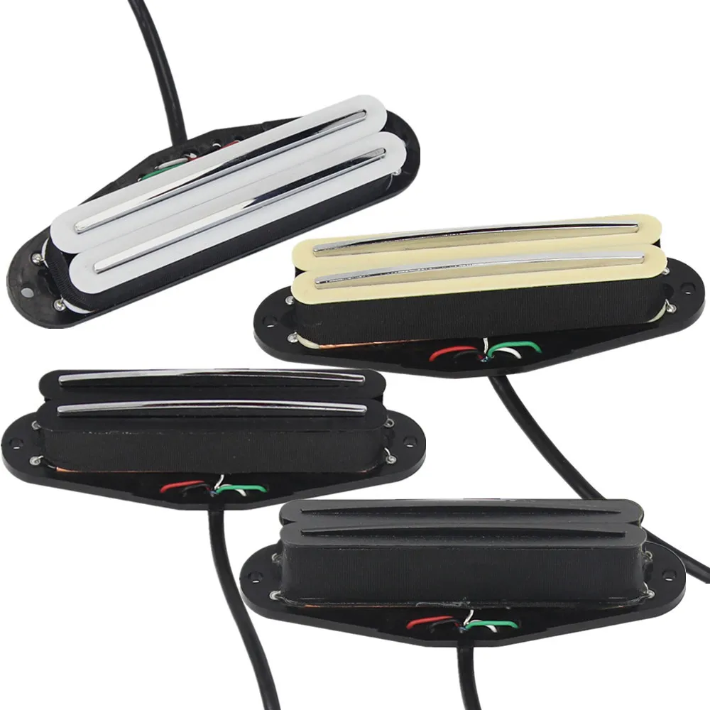 FLEOR Ceramic Rail Humbucker Hot Dual Rails Guitar Pickup For Electric Guitar Parts 6K/9K/13K
