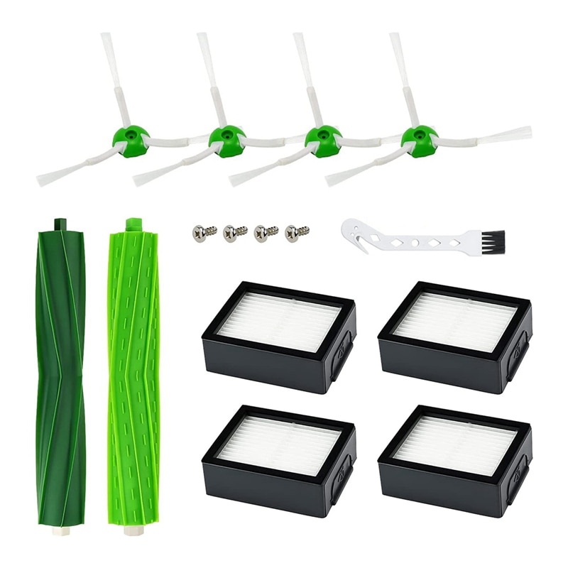 Hot Replacement Parts Main Brush Side Brush HEPA Filter Compatible For Irobot Roomba I7 E5 E6 Vacuum Cleaner Accessories
