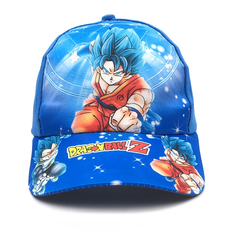 dragon-ball Z Children Hat Cartoon Funny Outdoor Baseball Cap Kids Fashion Cotton Hat Hip Hop Boys Girls Spring Hats Kids Gift