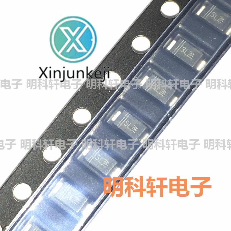 100pcs orginal new B5819WL Silkscreen SL 40V/1A SOD123FL SMD Schottky Diode