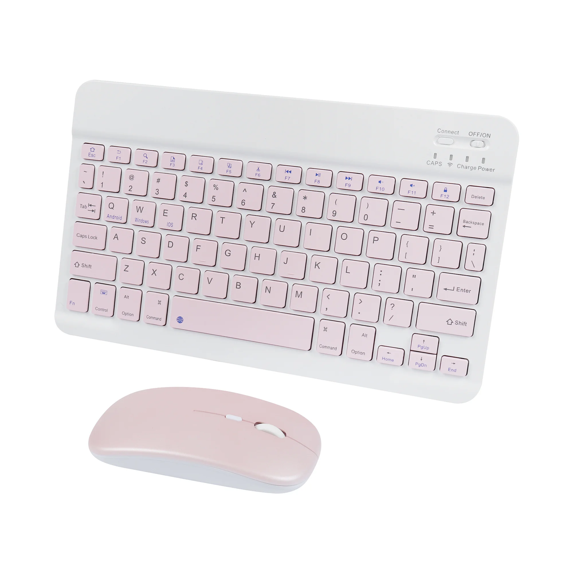 Wireless Bluetooth Keyboard Mouse Set For Tablet Laptop Phone iPad Samsung Xiaomi Huawei iOS Android