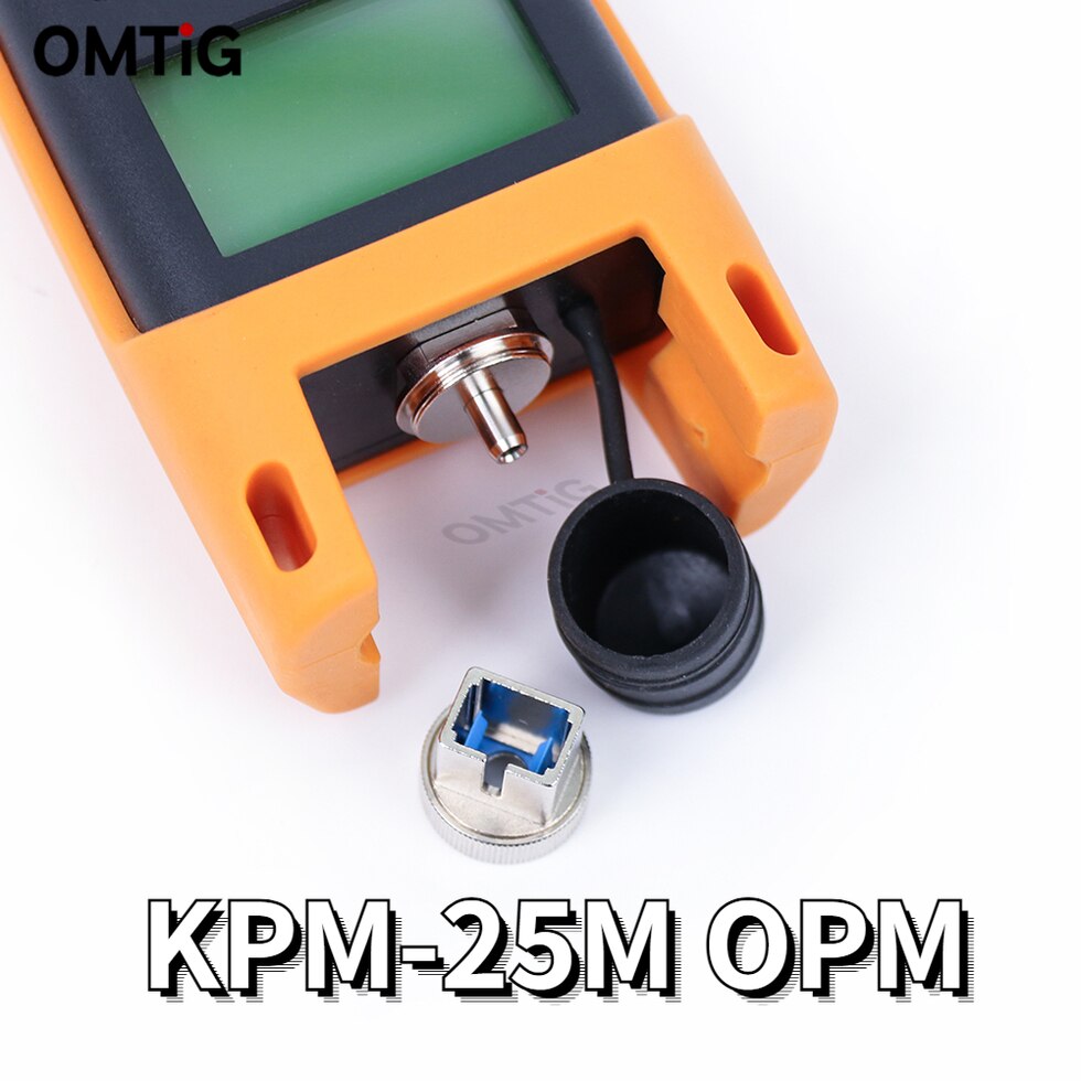 High precision KPM-25M OPM Tester FTTH Fiber Tester Fiber Power Meter 0.01dbm Resolution
