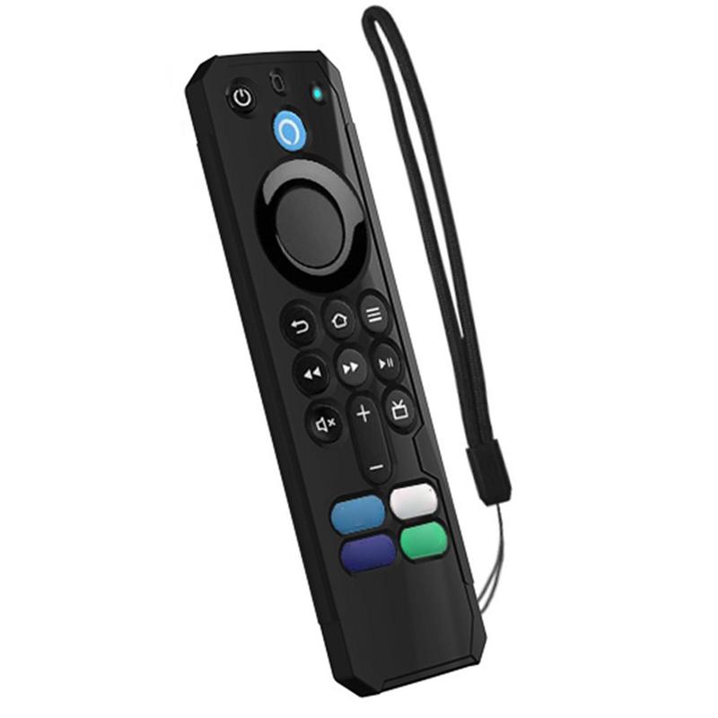 For Alexas Voice Remote 3rd Gen TPU Protective Cover For Fires TV Stick 3rd Gen Remote Control Soft Slim TPU Protective Cover