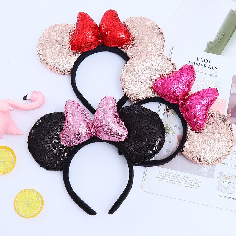 Holiday Party Headband Festival Sequins Ear Hairband High-quality Christmas Cosplay Headband Girls Women Headwear